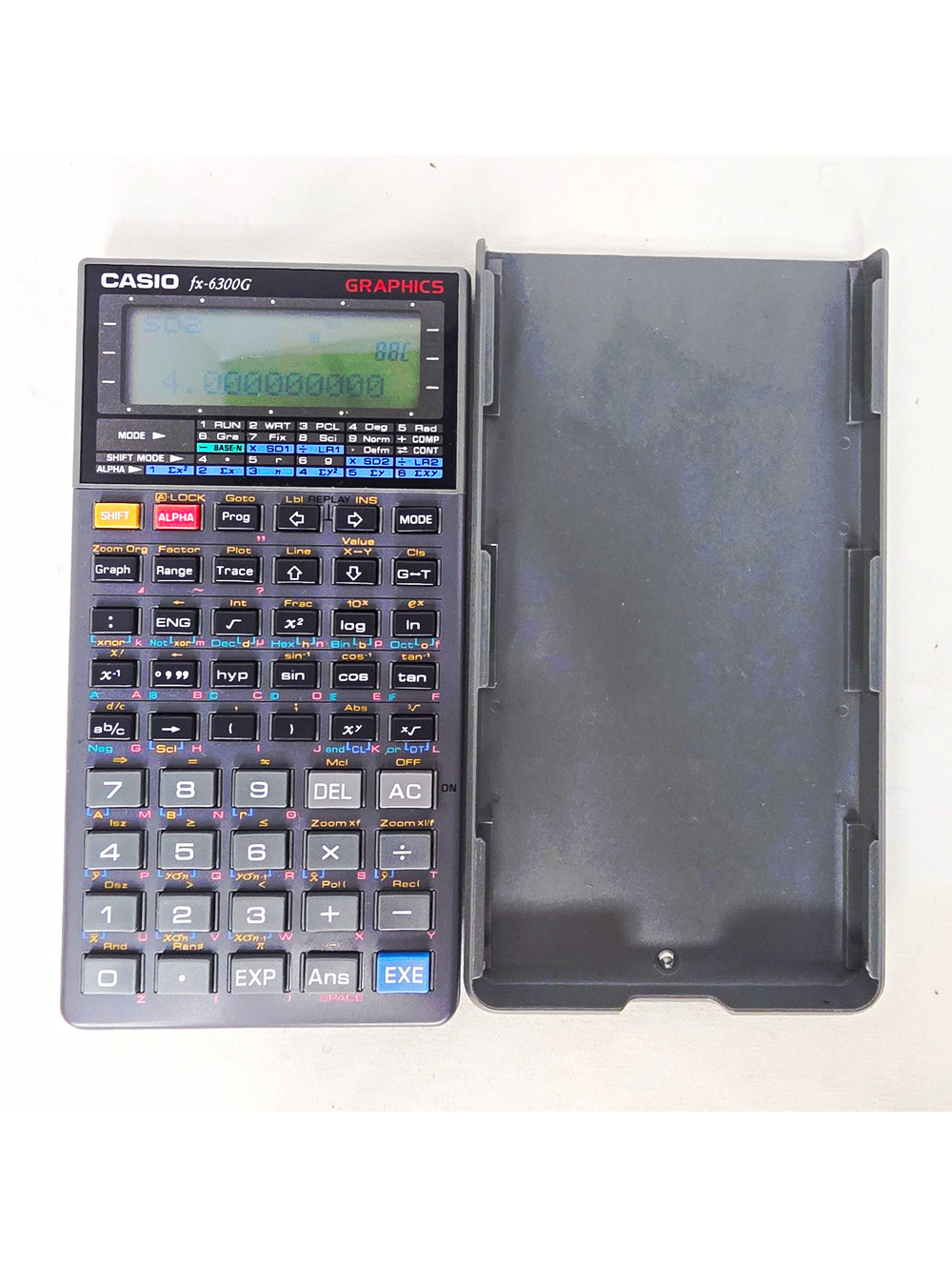 Vintage Casio fx-6300G Graphics Scientific Graphing Calculator w Cover Works